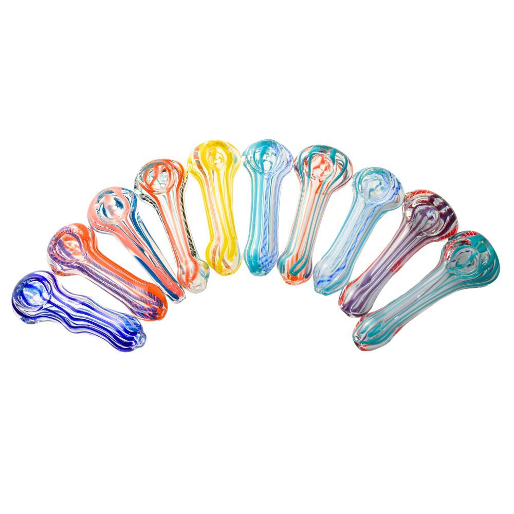 3" Cartel Crimson Flush Spoon Pipe