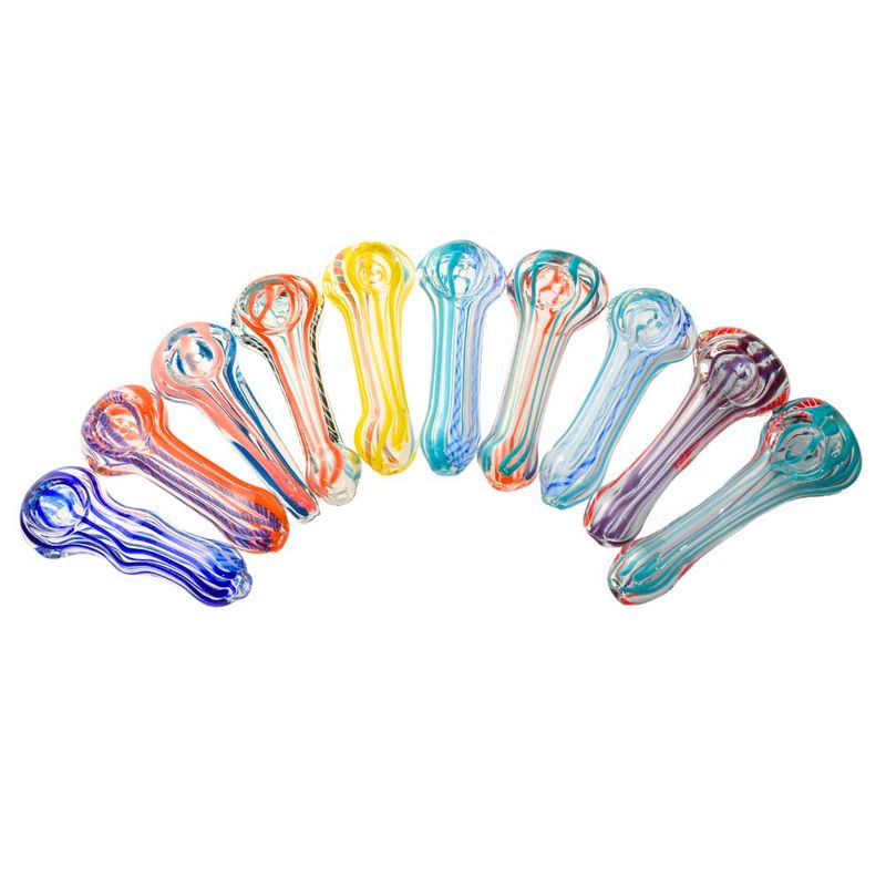 3" Cartel Crimson Flush Spoon Pipe