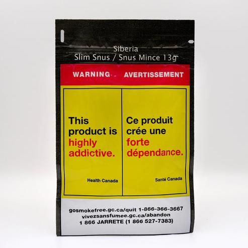 Siberia Nicotine Pouches - Edge SNUS, Variant: 11mg - Slim 13g Bag