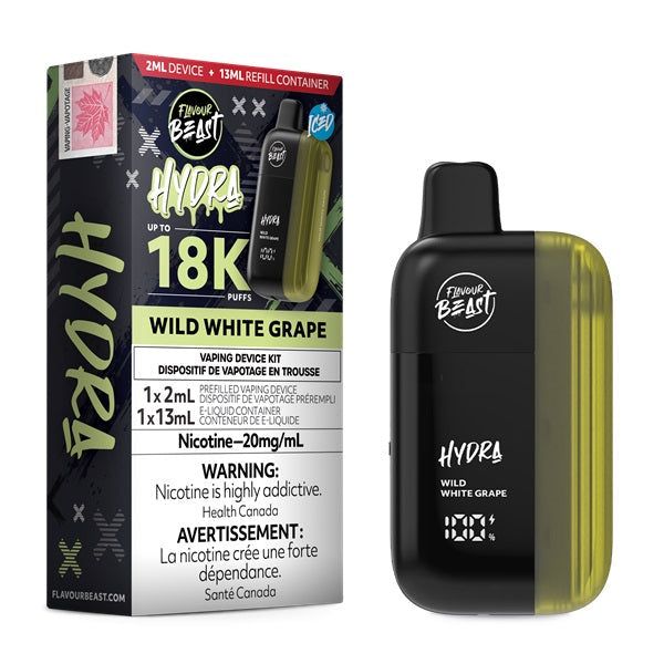 [Disposables] Flavour Beast HYDRA - Wild White Grape Ice