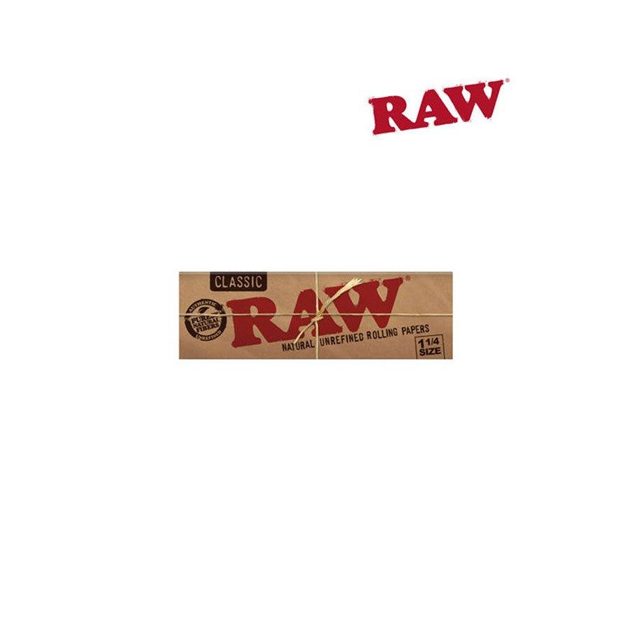 RAW Organic Hemp 1 1/4 Rolling Papers