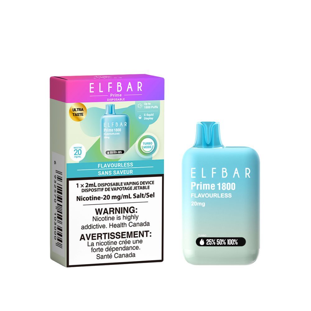 [Disposables] Elfbar Prime 1800 - Flavorless