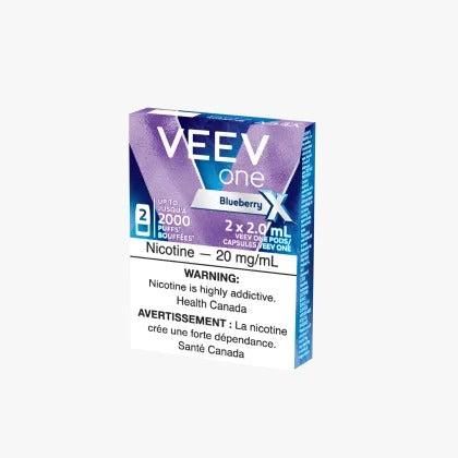 [Vape Pods] VEEV One X Pod - Blueberry (2pk), Variant: 20mg