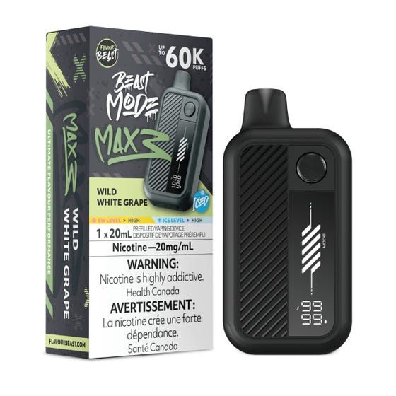 [Disposables] Flavour Beast Beast Mode Max 3 - Wild White Grape Iced