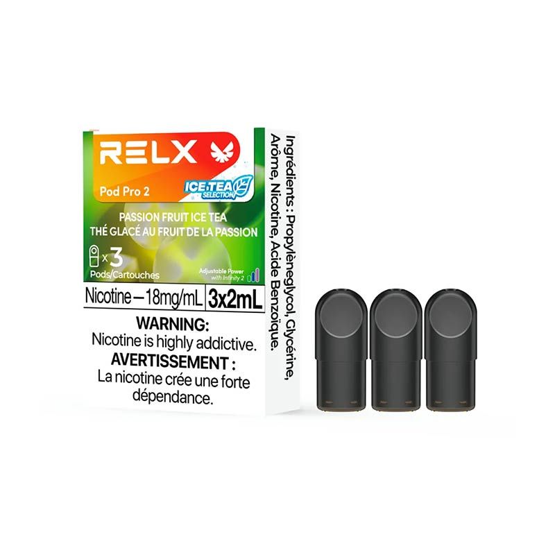 [Vape Pods] RELX Infinity Pro - Passion Fruit Ice Tea (3pk)