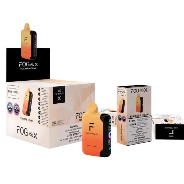 [Disposables] Fog Formulas Pro X - Peaches &amp; Cream