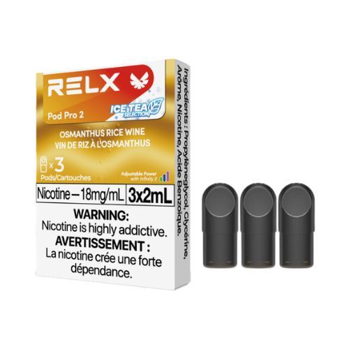 [Vape Pods] RELX Infinity Pro - Osmanthus Rice Wine (3pk)