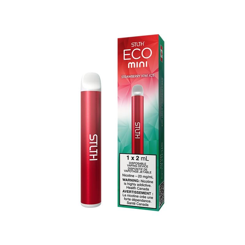[Disposables] STLTH Eco Mini - Strawberry Kiwi ice