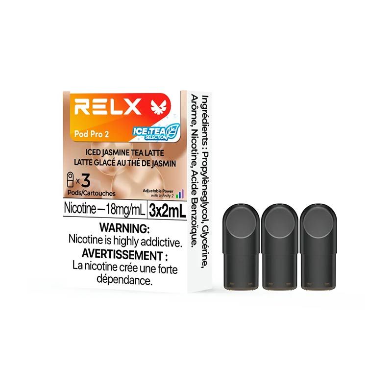 [Vape Pods] RELX Infinity Pro - Ice Jasmine Tea Latte (3pk)