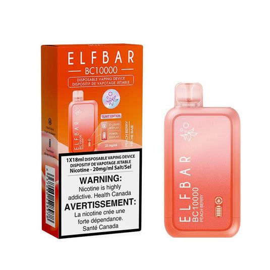 [Disposables] Elfbar BC10000 - Peach Berry