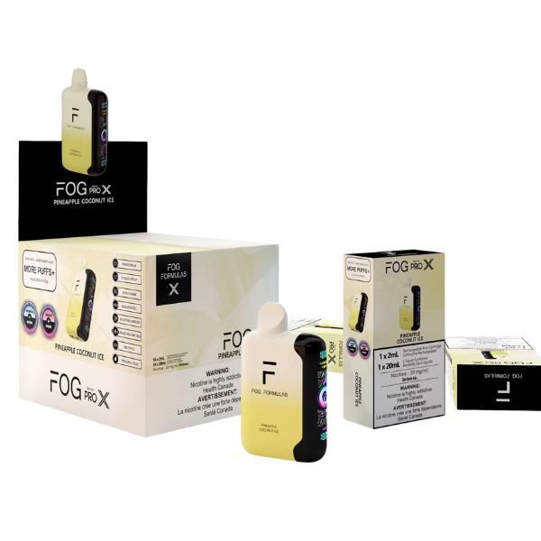 [Disposables] Fog Formulas Pro X - Pineapple Coconut Ice