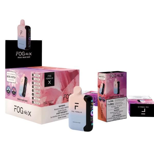 [Disposables] Fog Formulas Pro X - Peach Blue Razz