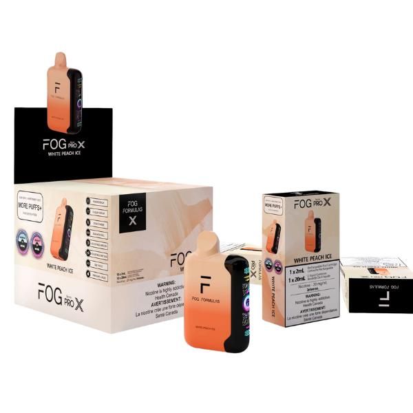 [Disposables] Fog Formulas Pro X - White Peach Ice