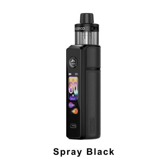 Voopoo Drag X3 80W 2ml Pod Kit (CRC), Variant: Spray Black