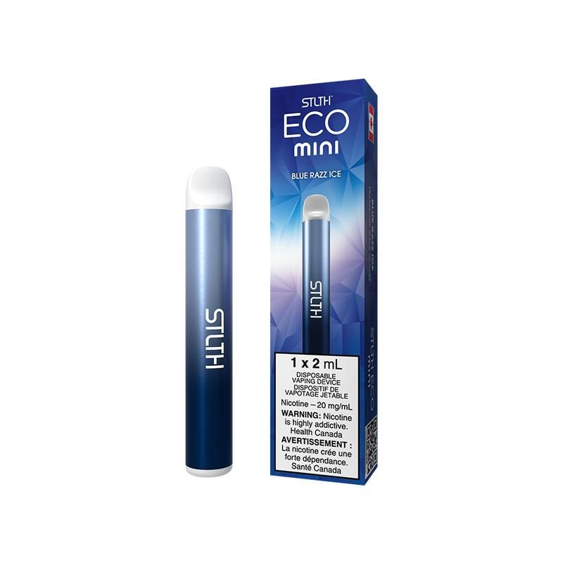 [Disposables] STLTH Eco Mini - Blue Razz Ice, Variant: 20mg