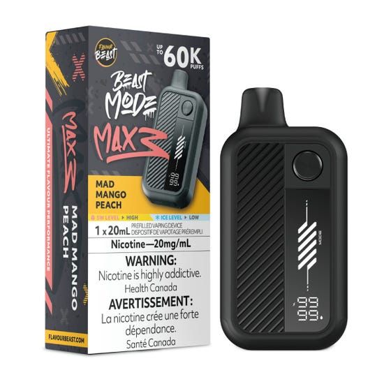 [Disposables] Flavour Beast Beast Mode Max 3 - Mad Mango Peach