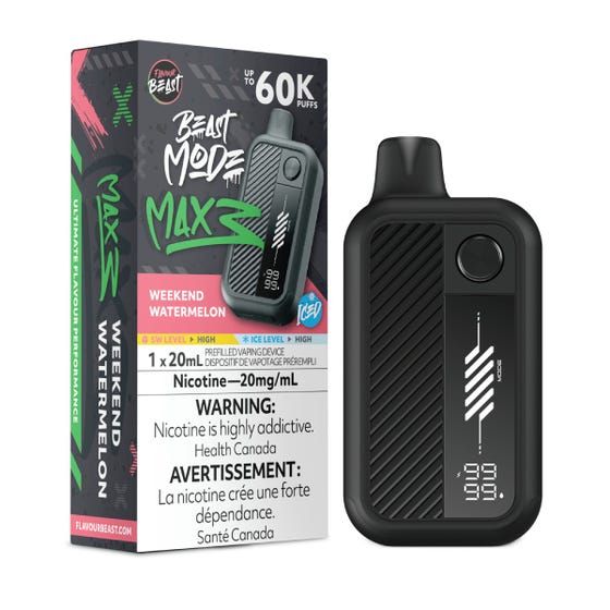 [Disposables] Flavour Beast Beast Mode Max 3 - Weekend Watermelon Iced