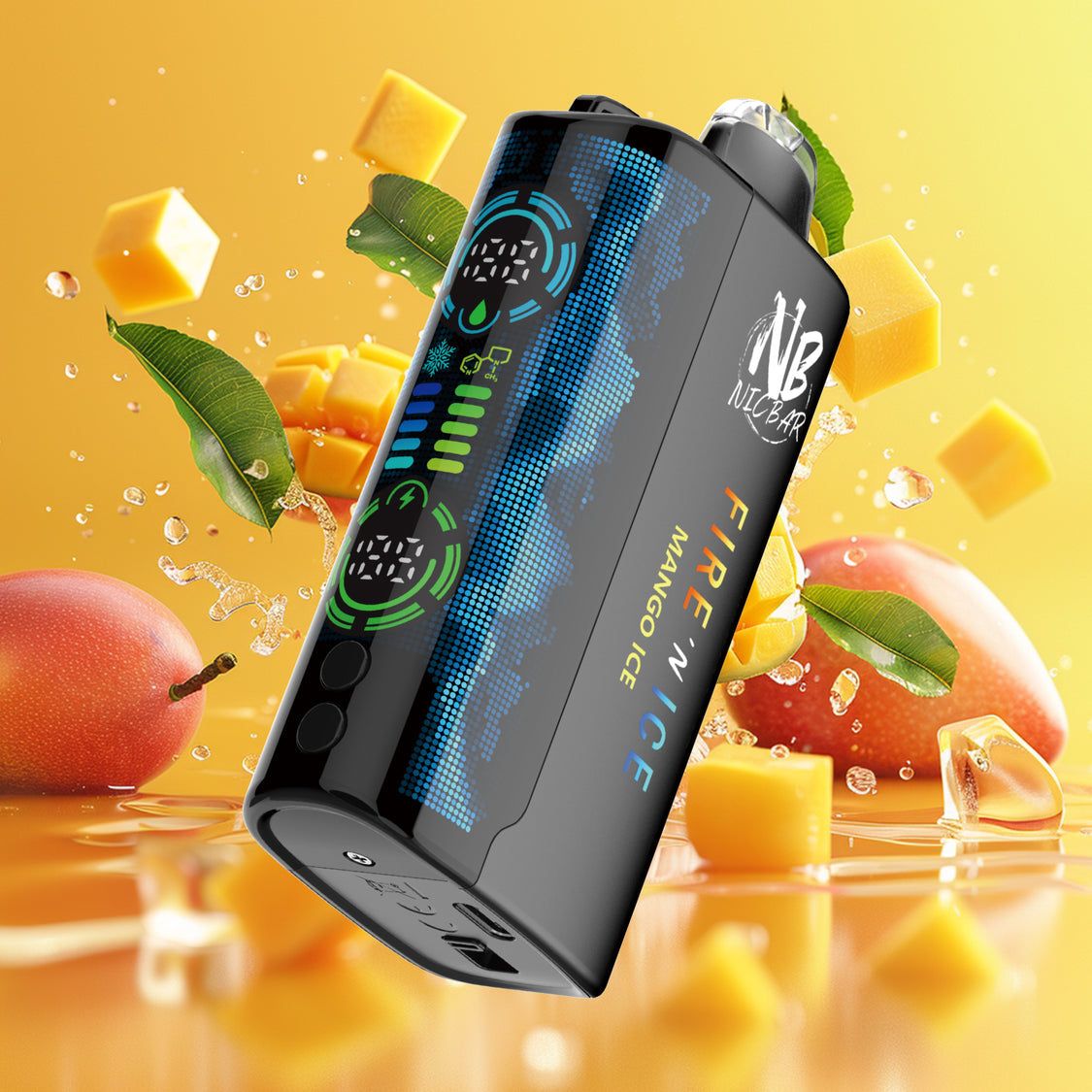 [Disposables] Nic Bar Fire N' Ice - Mango Ice