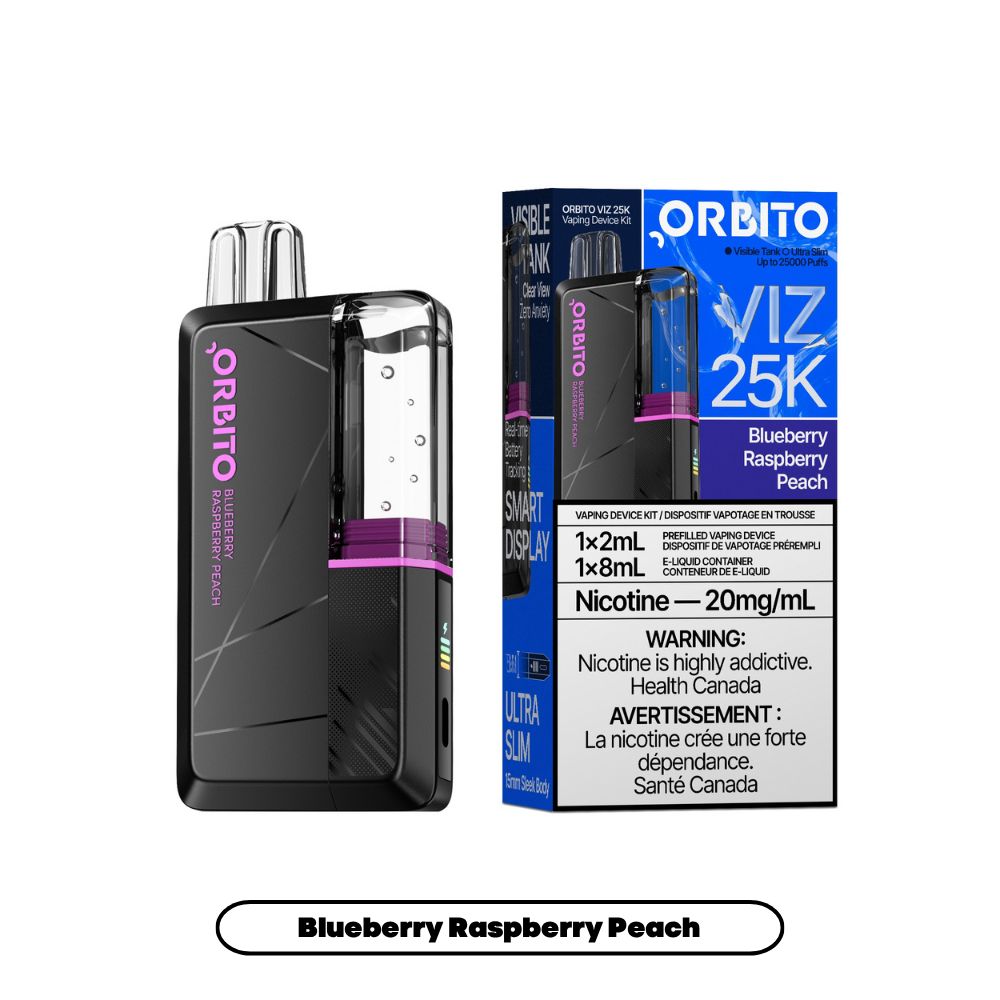 [Disposables] Orbito Viz 25K - Blueberry Raspberry Peach