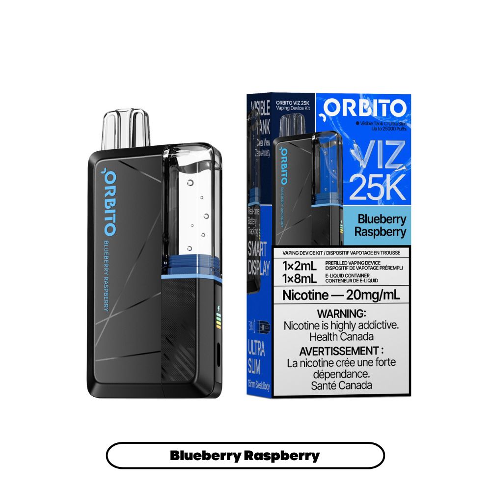 [Disposables] Orbito Viz 25K - Blueberry Raspberry