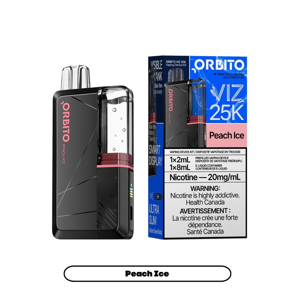 [Disposables] Orbito Viz 25K - Peach Ice