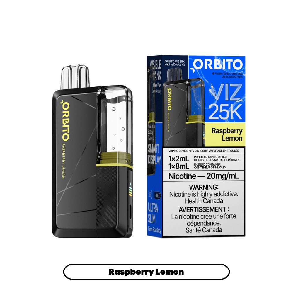 [Disposables] Orbito Viz 25K - Raspberry Lemon