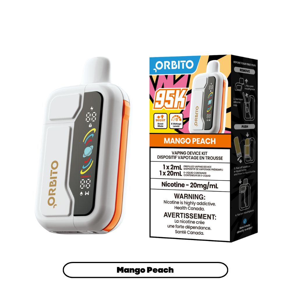 [Disposables] Orbito Sync 95K - Mango Peach