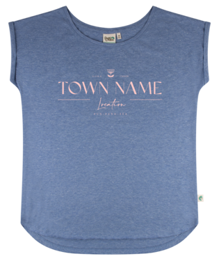 PACIFIC CREATIONS Women's T-Shirt - Aus Lock-Up - DISC - Ocean Marle