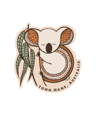 PACIFIC CREATIONS Women's Sticker - Koala