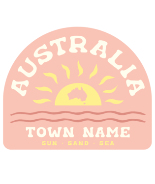 PACIFIC CREATIONS Women's Sticker - Australian Sunset