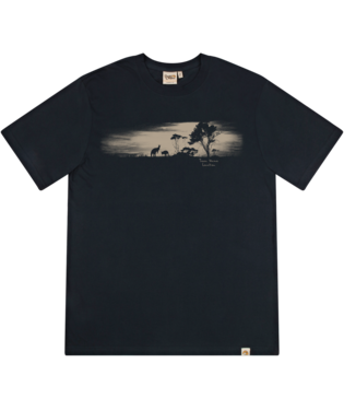 PACIFIC CREATIONS Men's T-Shirt - Outback - Washed Black