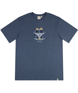 PACIFIC CREATIONS Men's T-Shirt - Kombi Front - Blue Grey