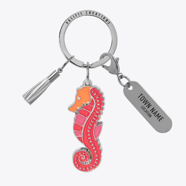 PACIFIC CREATIONS Women's Keyring - Seahorse