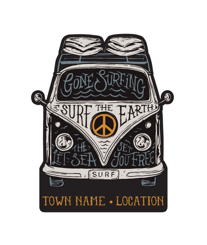 PACIFIC CREATIONS Men's Sticker - Combi Paradise