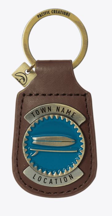 PACIFIC CREATIONS Men's Keyring - Board Stack