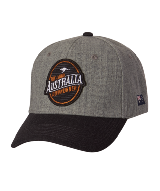 PACIFIC CREATIONS Men's Structured Cap - Southern Land "Grey"