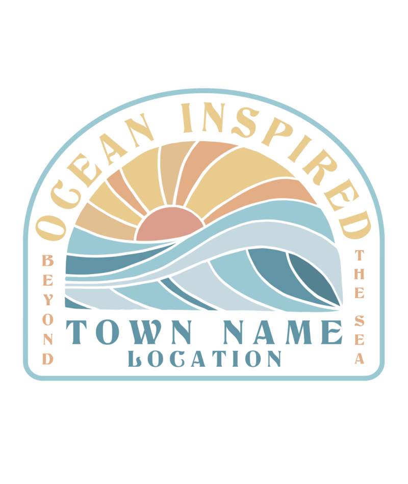 PACIFIC CREATIONS Men's Sticker - Horizon