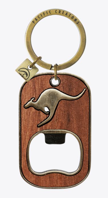 PACIFIC CREATIONS Men's Keyring - Classic Roo - DISC