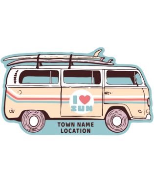 PACIFIC CREATIONS Women's Sticker - Van Life