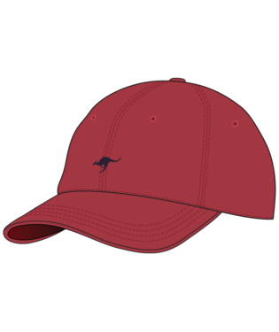 PACIFIC CREATIONS Universal Casual Cap - Single Roo "Red"