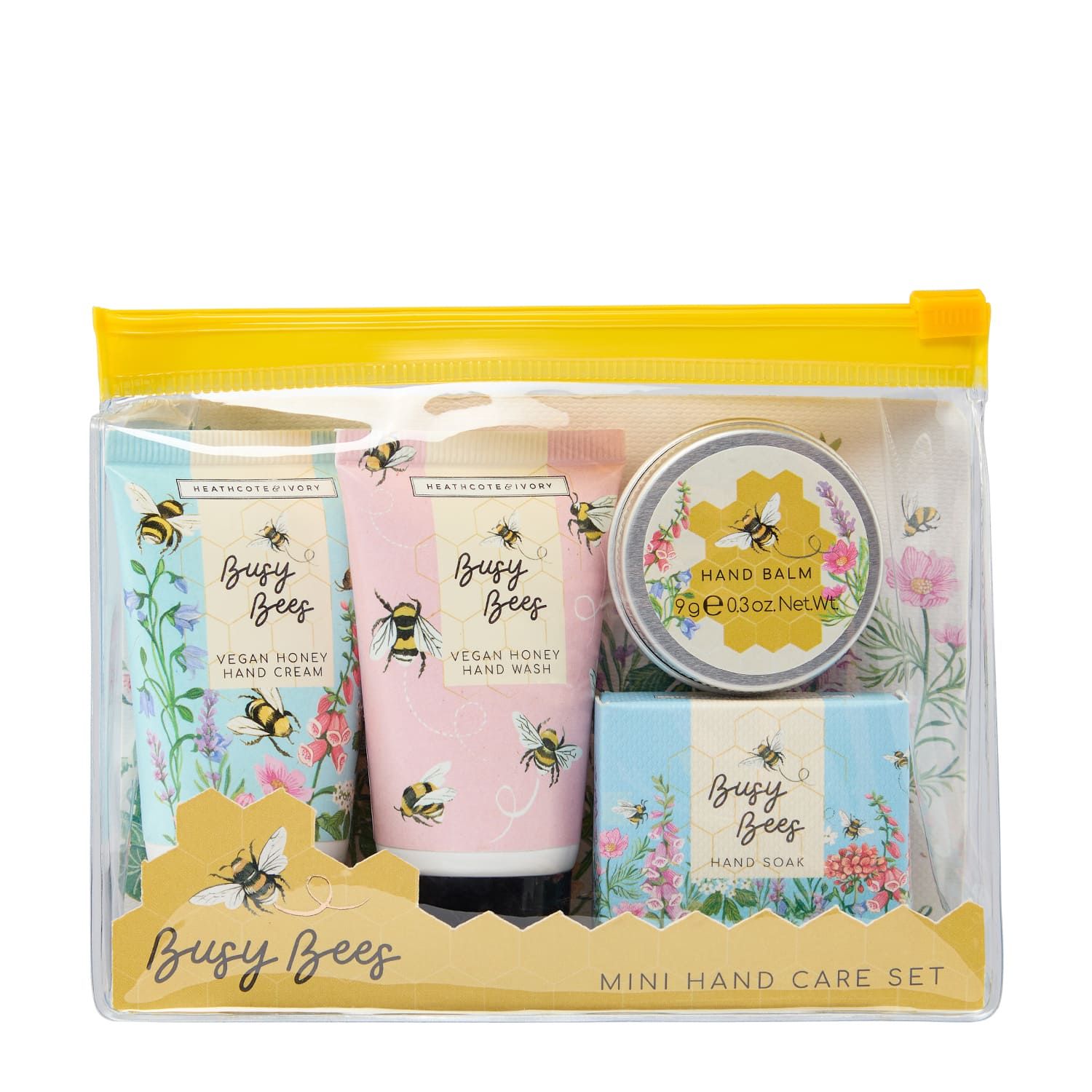 HEATHCOTE &amp; IVORY Busy Bees Mini Hand Care Set – Thyme &amp; Honey
