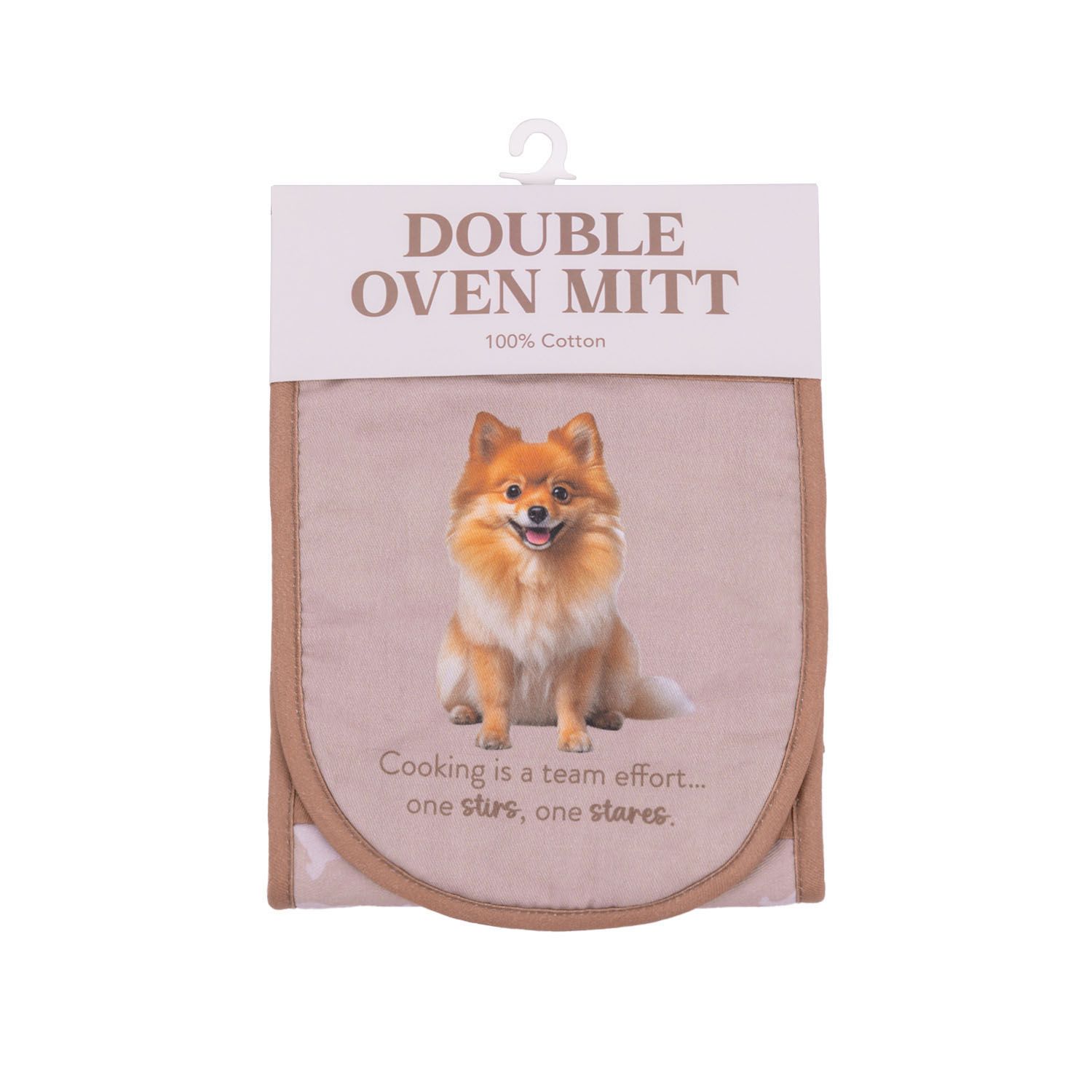 COOK'S COMPANION Pomeranian Oven Mitt