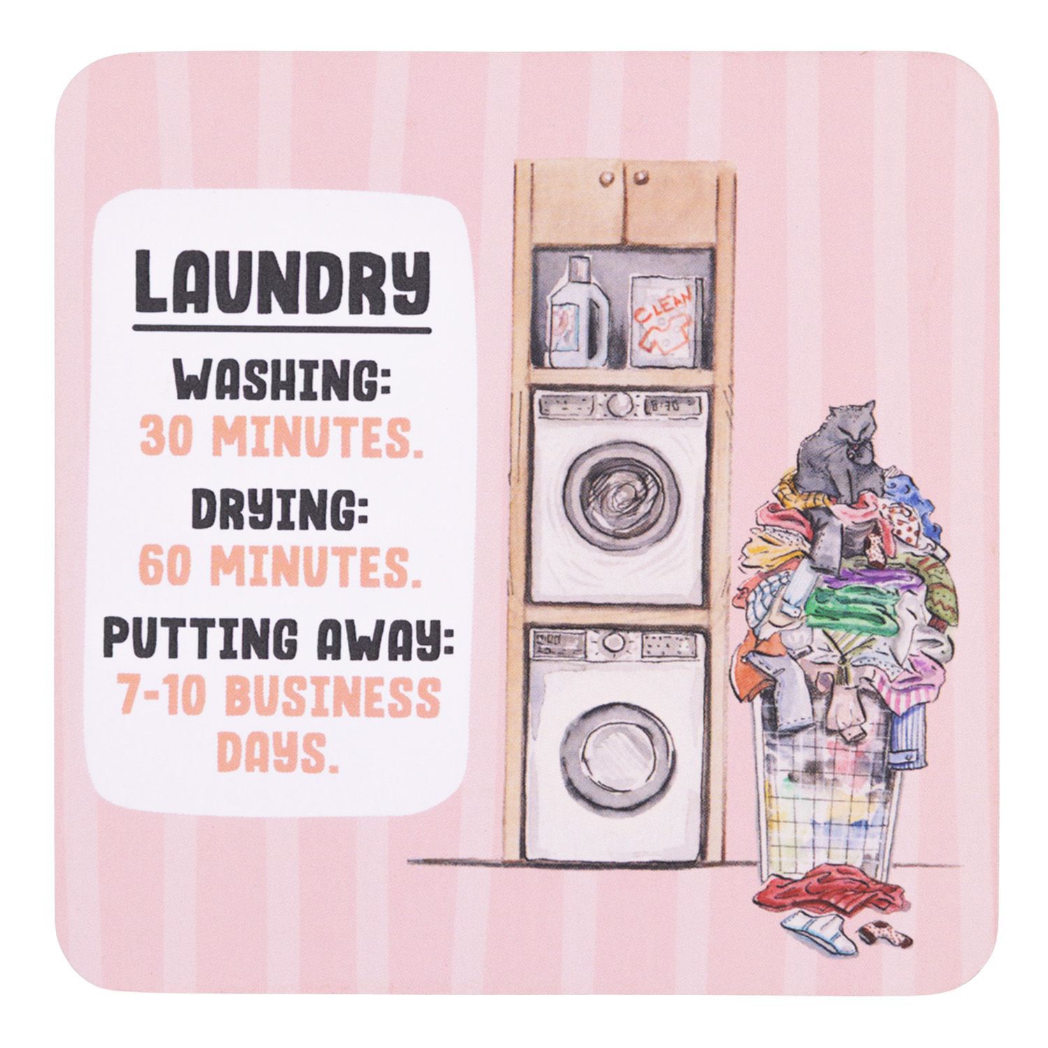 OLIVE &amp; CO. Laundry COASTER