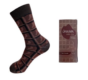 ARTICO Food Socks - Dark Chocolate