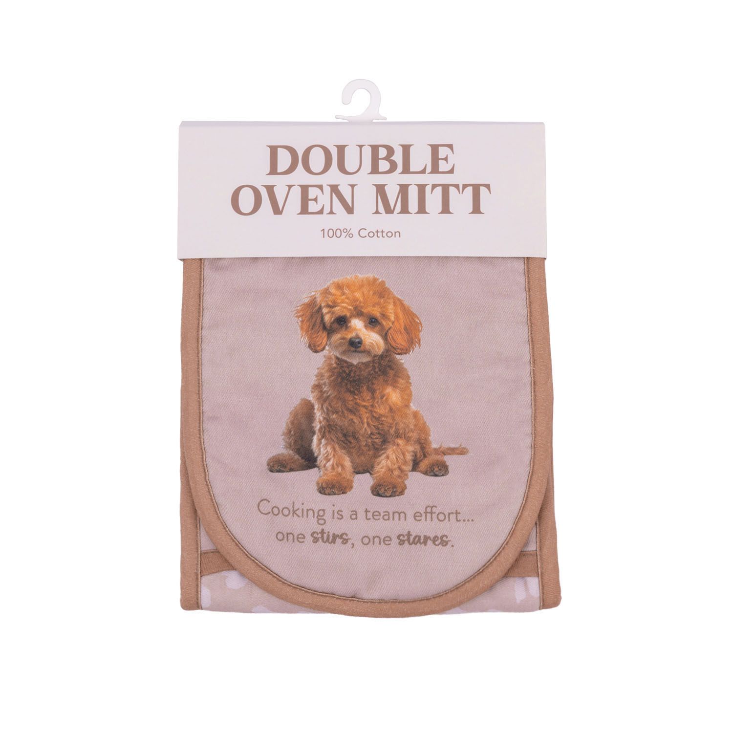 COOK'S COMPANION Poodle Oven Mitt