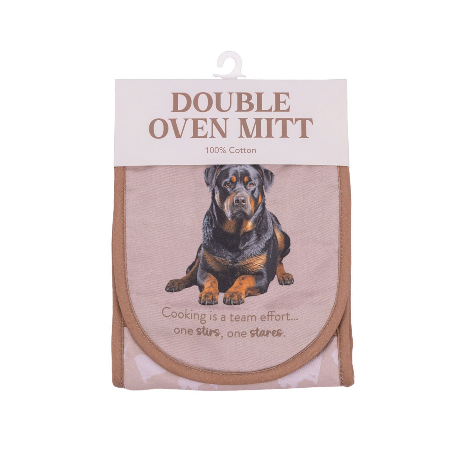 COOK'S COMPANION Rottweiler Oven Mitt
