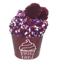 ARTICO Cup Cake Socks - Berry Bang