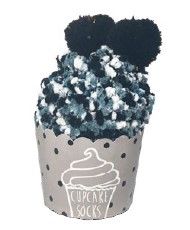ARTICO Cup Cake Socks - Dark Infusion