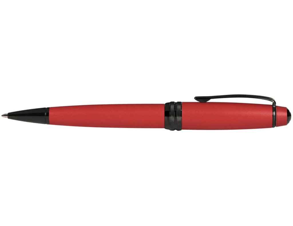 CROSS Bailey™ Matte Red Lacquer with Polished Black PVD appointments Ballpoint Pen