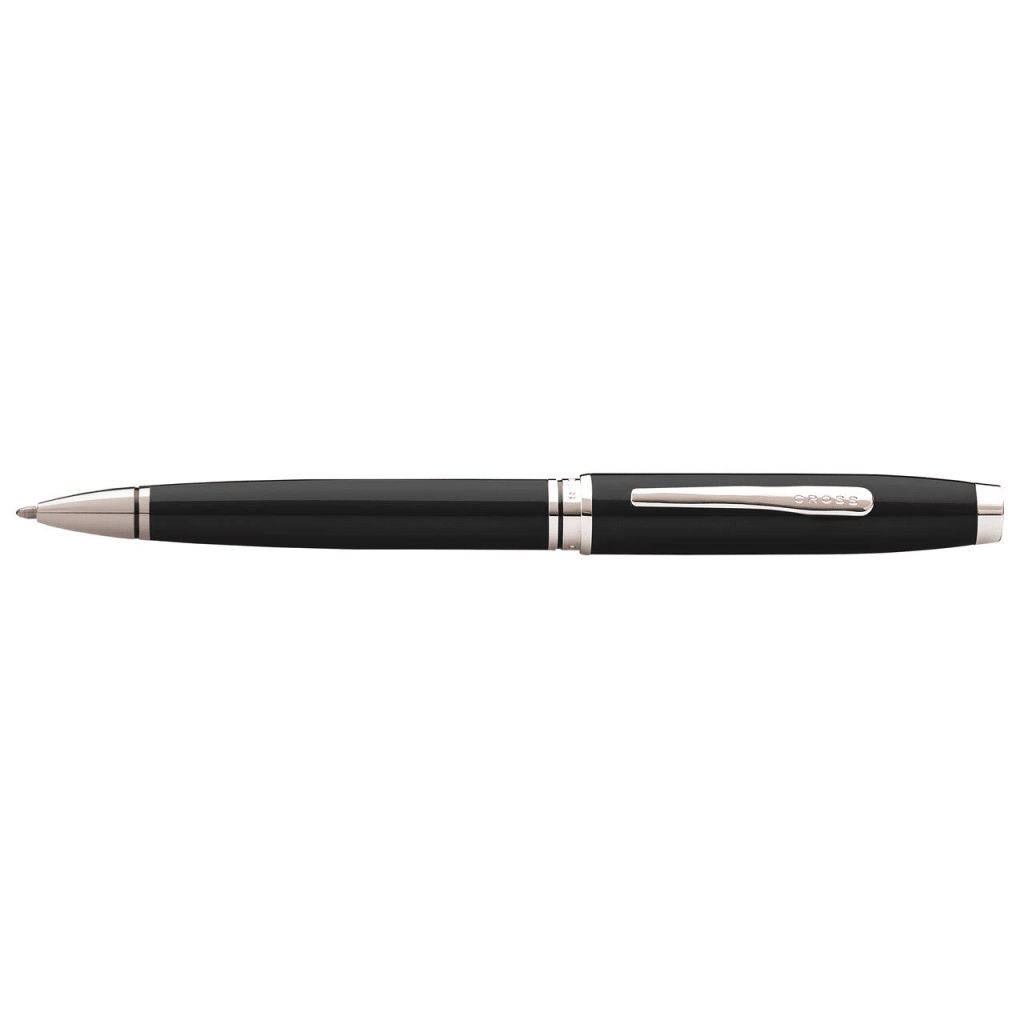 CROSS Coventry Black Lacquer with Polished Chrome Appointments Ballpoint Pen